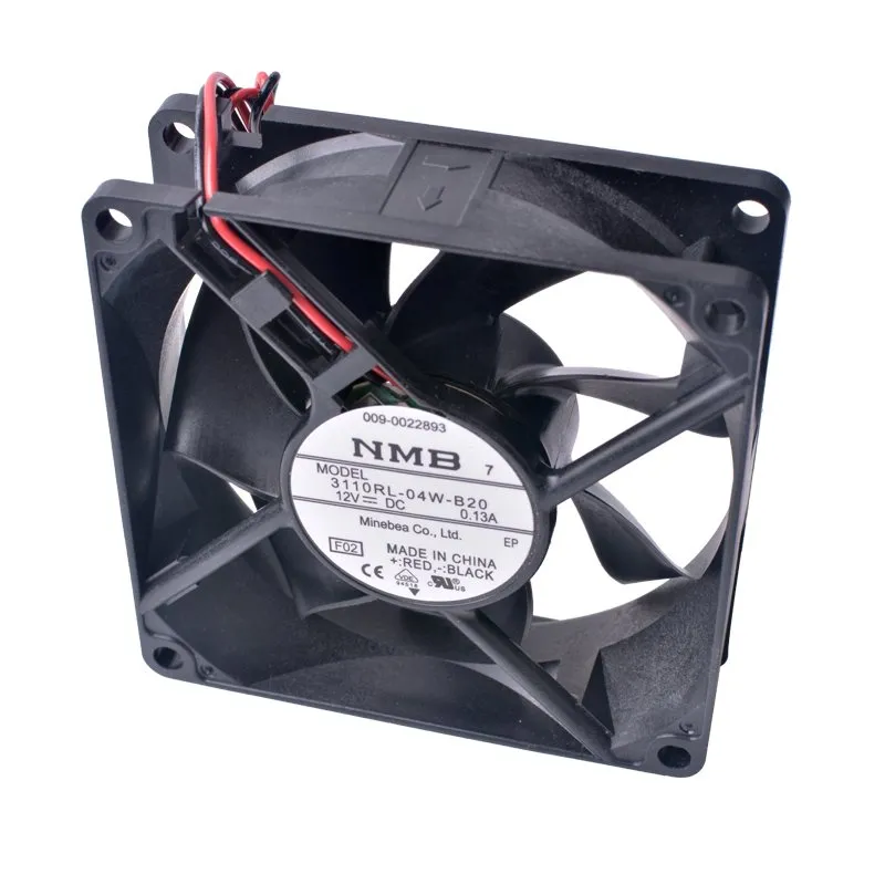 NMB 3110RL-04W-B20 12V 0.13A Double ball bearing cooling fan NMB 3110RL-04W-B20 12V 0.13A Double ball bearing cooling fan