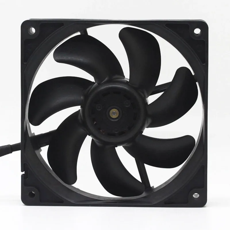 Sanyo 9S1212P4F03 DC12V 0.19A 4-pin PWM temperature controlled mute fan Sanyo 9S1212P4F03 DC12V 0.19A 4-pin PWM temperature controlled mute fan