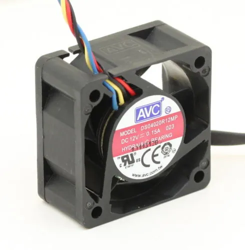 AVC DS04020R12MP DC12V 0.15A 4-pin PWM cooling fan AVC DS04020R12MP DC12V 0.15A 4-pin PWM cooling fan