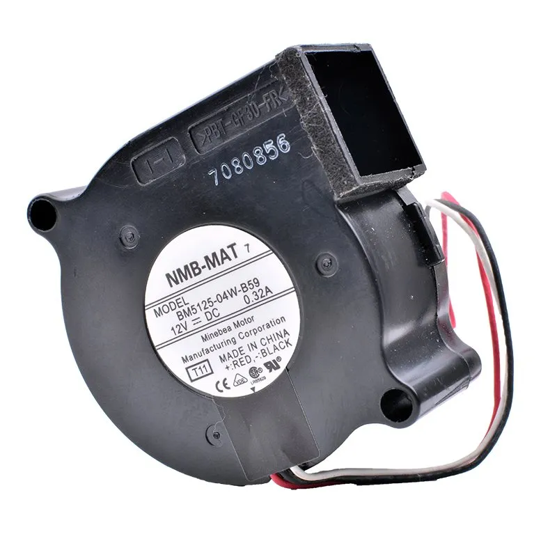 NMB BM5125-04W-B59 12V 0.32A Centrifugal Turbo Blower Projector Fan NMB BM5125-04W-B59 12V 0.32A Centrifugal Turbo Blower Projector Fan