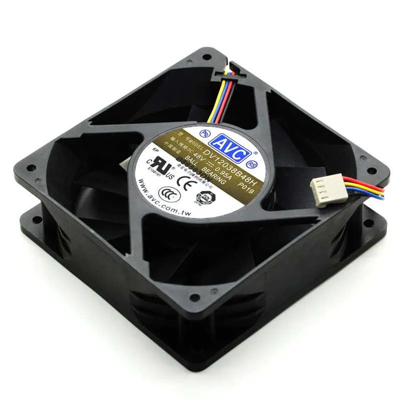 AVC DV12038B48H DC48V 0.95A 12CM industrial inverter cooling fan AVC DV12038B48H DC48V 0.95A 12CM industrial inverter cooling fan