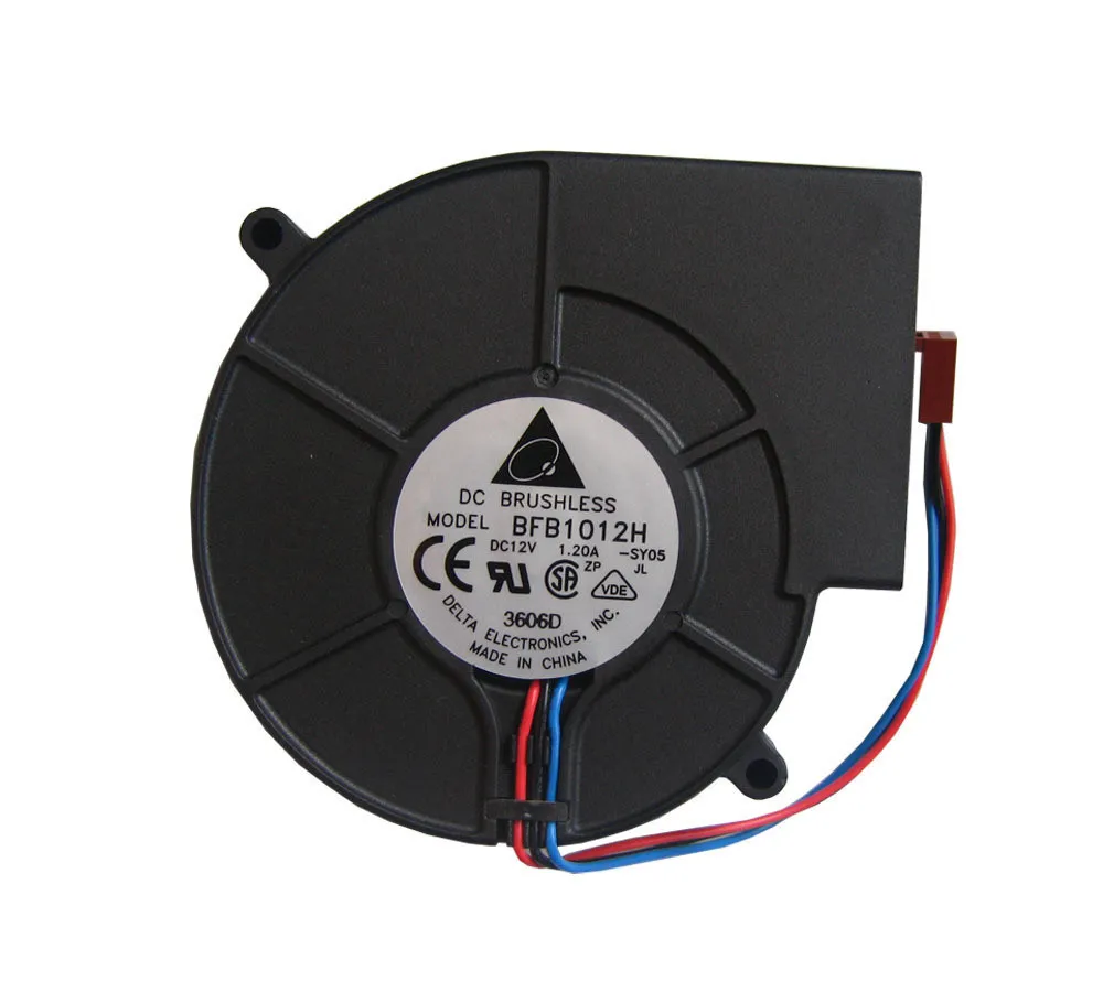 Delta BFB1012H 12V 1.20A centrifugal turbine blower fan Delta BFB1012H 12V 1.20A centrifugal turbine blower fan