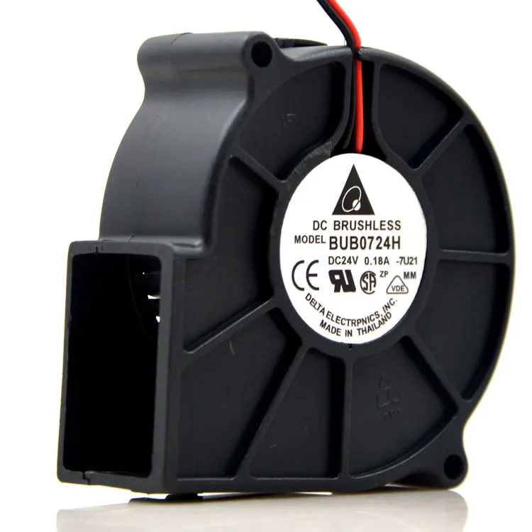 Delta BUB0724H 24V 0.18A 7530 centrifugal turbo blower fan Delta BUB0724H 24V 0.18A 7530 centrifugal turbo blower fan