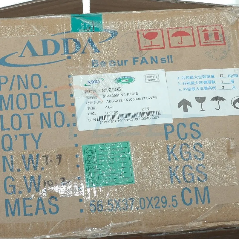 AB05312UX100000 ADDA DC12V Cooling Fan AB05312UX100000 ADDA DC12V Cooling Fan
