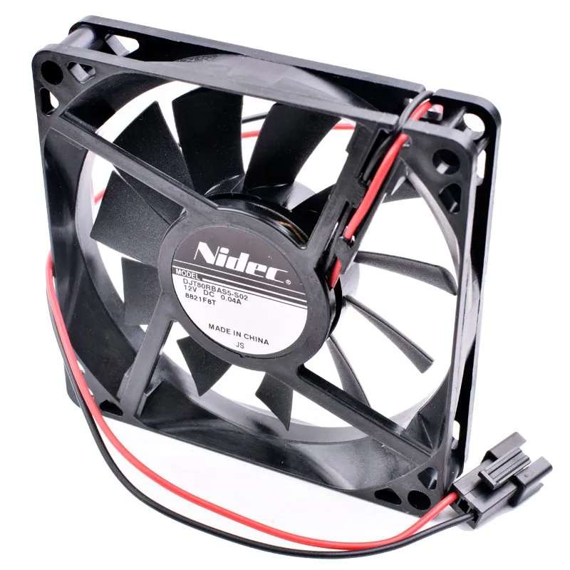 DJT80RBAS5-S02 Nidec DC12V 0.04A Refrigerator cooling fan DJT80RBAS5-S02 Nidec DC12V 0.04A Refrigerator cooling fan