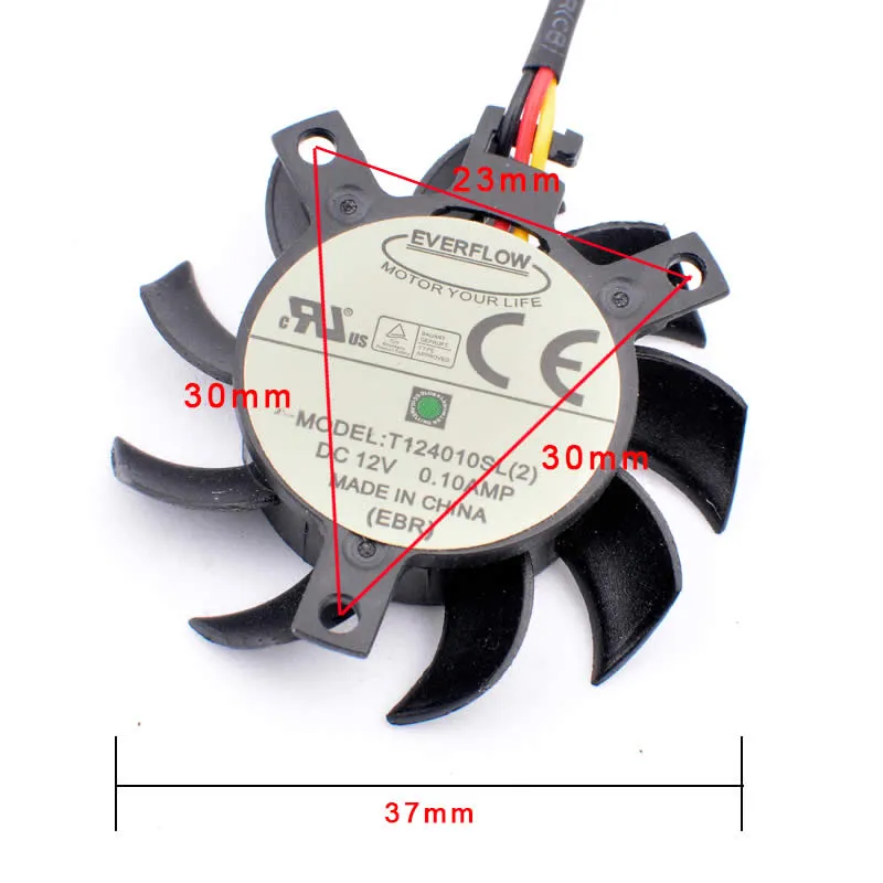 T124010SL(2) router aluminum sheet graphics card fan T124010SL(2) router aluminum sheet graphics card fan