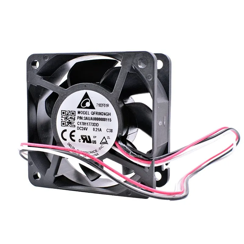 QFR0624GH Delta DC24V 0.21A inverter Cooling fan QFR0624GH Delta DC24V 0.21A inverter Cooling fan
