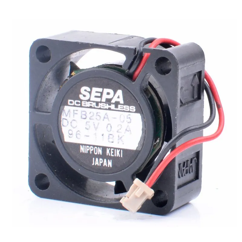 SEPA MFB25A-05 DC5V 0.20A router micro device small fan SEPA MFB25A-05 DC5V 0.20A router micro device small fan