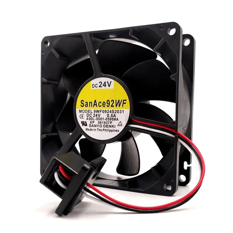 9WF0924S2031 FANUC A90L-0001-0598#A SanAce92WF fan 9WF0924S2031 FANUC A90L-0001-0598#A SanAce92WF fan