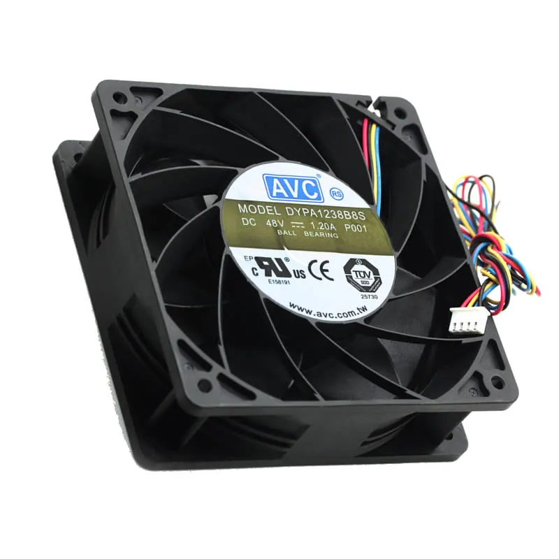 DYPA1238B8S AVC DC48v 1.2A 4-wires cooling fan DYPA1238B8S AVC DC48v 1.2A 4-wires cooling fan