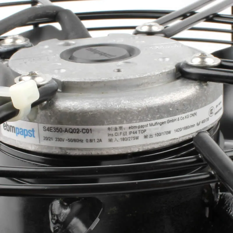 S4E350-AQ02-C01 ebmpapst AC230V 275W axial cooling fan S4E350-AQ02-C01 ebmpapst AC230V 275W axial cooling fan