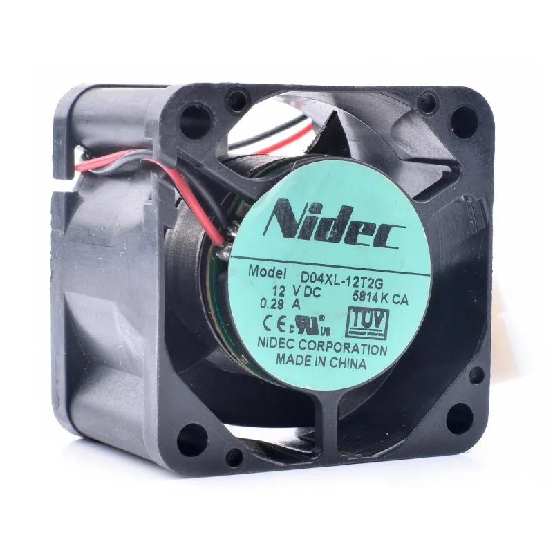 D04XL-12T2G Nidec 12V 0.29A server power cooling fan D04XL-12T2G Nidec 12V 0.29A server power cooling fan