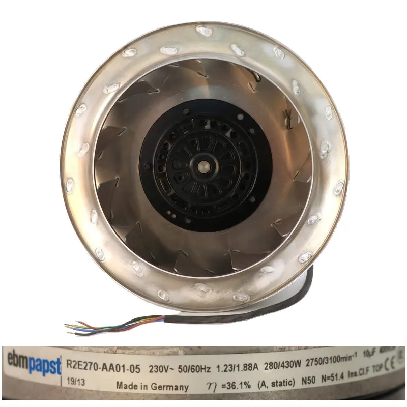 R2E270-AA01-05 ebmpapst AC centrifugal fan R2E270-AA01-05 ebmpapst AC centrifugal fan