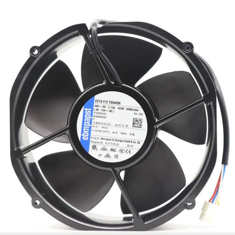 2218F/2TDH4OR ebmpapst DC48V 2.15A 103W 6500r/min fan 2218F/2TDH4OR ebmpapst DC48V 2.15A 103W 6500r/min fan