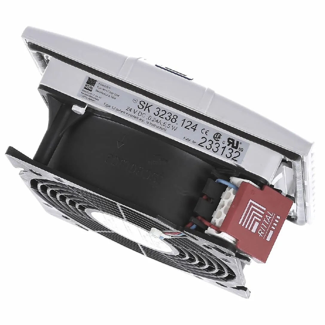 ebmpapst 4414M-546 Rittal SK3238.124 DC24V filter fan ebmpapst 4414M-546 Rittal SK3238.124 DC24V filter fan