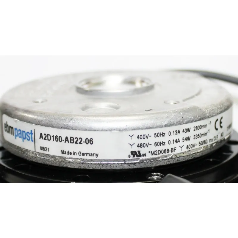 A2D160-AB22-06 ebmpapst 400V AC Siemens Spindle fan A2D160-AB22-06 ebmpapst 400V AC Siemens Spindle fan