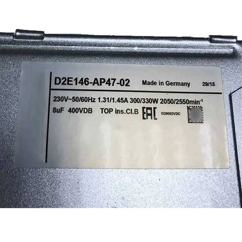 D2E146-AP47-02 ebmpapst AC230V blower fan D2E146-AP47-02 ebmpapst AC230V blower fan
