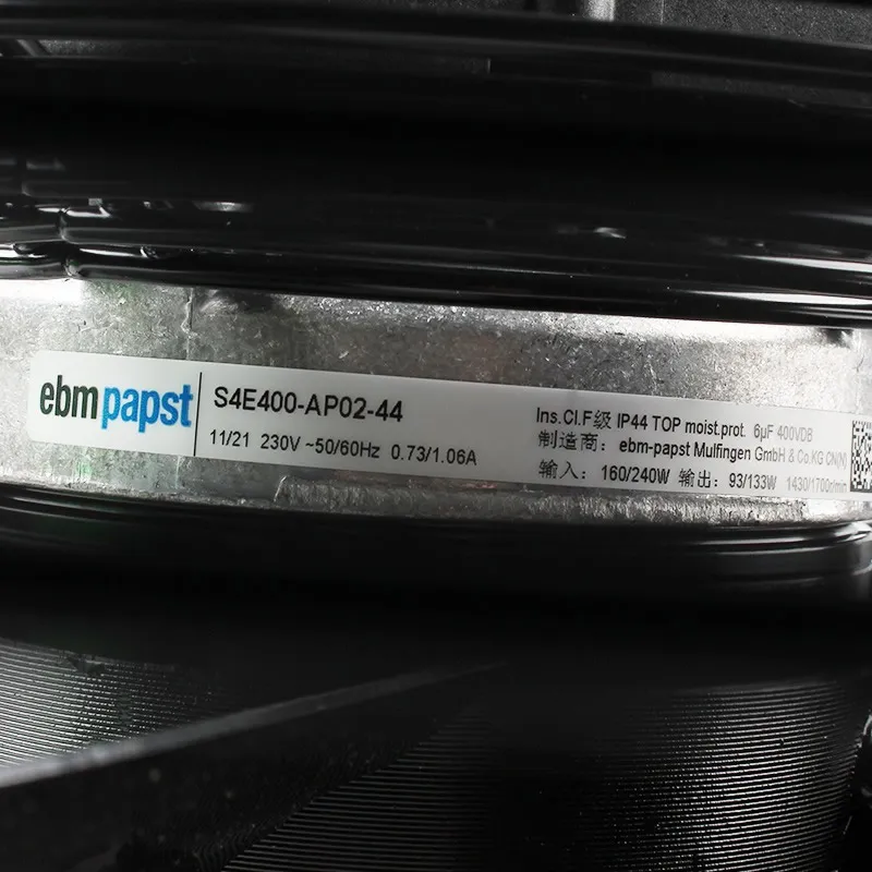 S4E400-AP02-44 ebmpapst AC axial fan S4E400-AP02-44 ebmpapst AC axial fan
