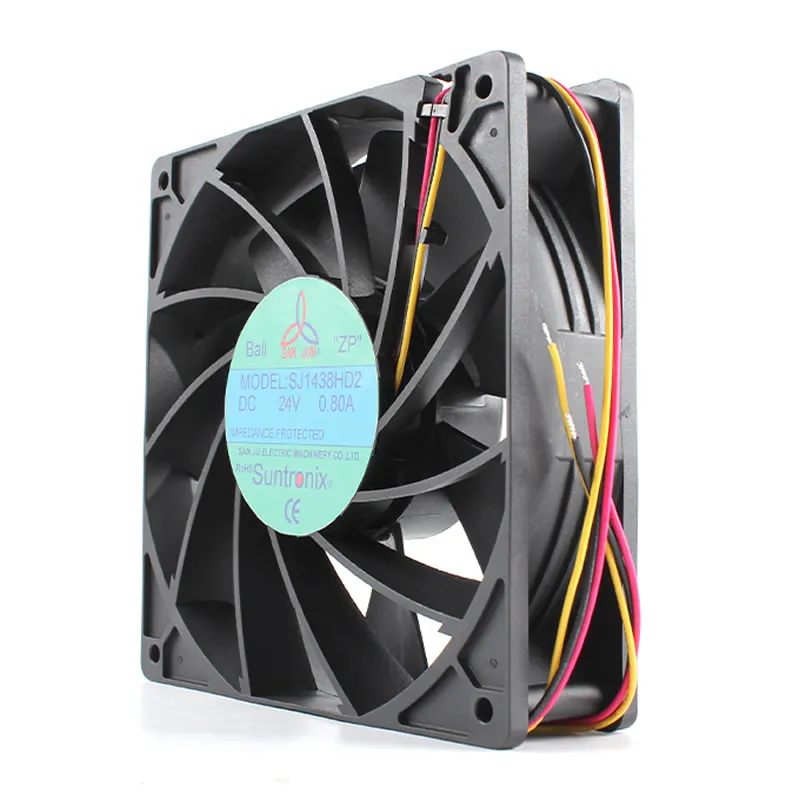 SJ1438HD2 Sanjun 24v 0.80A ball DC fan SJ1438HD2 Sanjun 24v 0.80A ball DC fan