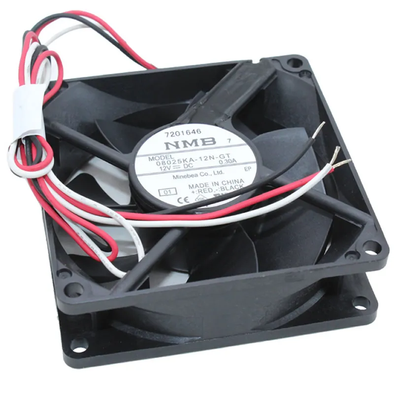 08025KA-12N-GT NMB 12V 0.30A IP68 fan 08025KA-12N-GT NMB 12V 0.30A IP68 fan