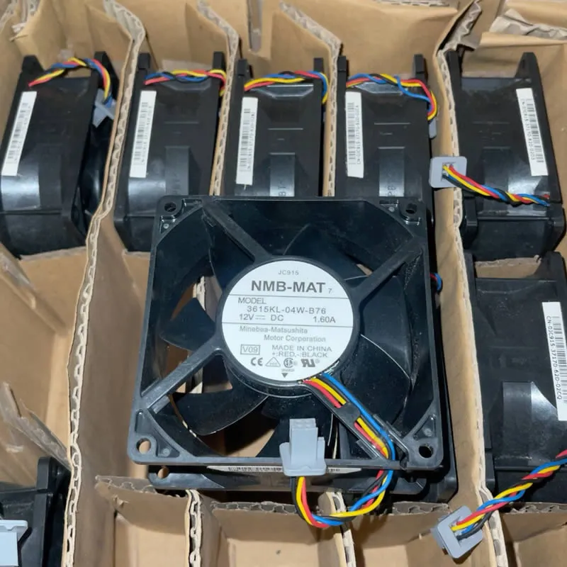 3615KL-04W-B76 NMB-MAT 12V 1.6A fan 3615KL-04W-B76 NMB-MAT 12V 1.6A fan