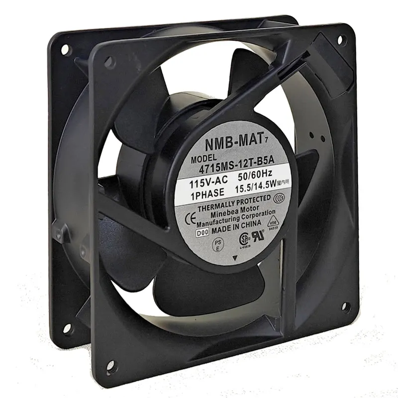 4715MS-12T-B5A NMB 115VAC cooling fan 4715MS-12T-B5A NMB 115VAC cooling fan