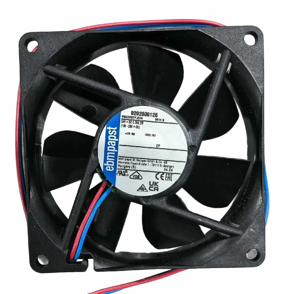 8414N ebmpapst DC24V 0.08A 2W 2-wire axial fan 8414N ebmpapst DC24V 0.08A 2W 2-wire axial fan