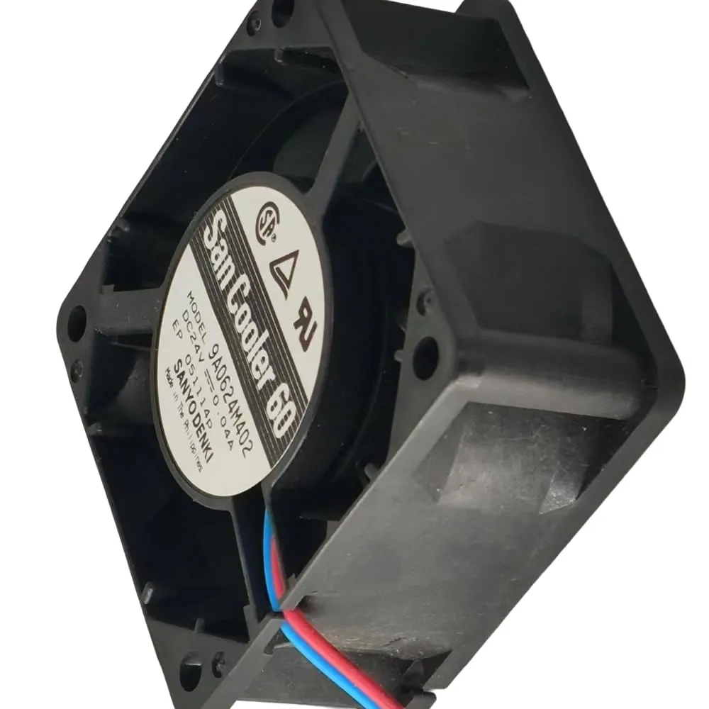 9A0612M402 Sanyo DC24V 0.04A 6cm 2-wire fan 9A0612M402 Sanyo DC24V 0.04A 6cm 2-wire fan