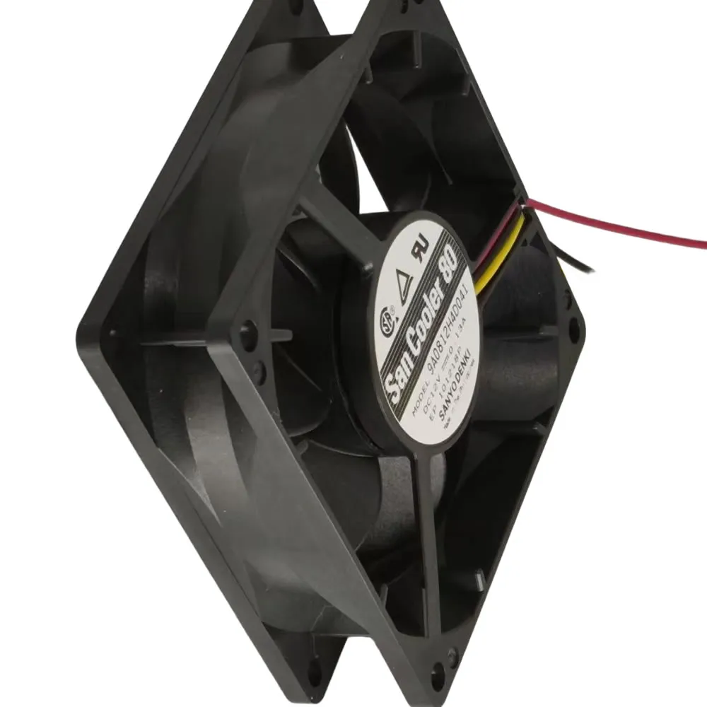 9A0812H4D041 Sanyo DC12V 0.13A 3-wire cooling fan 9A0812H4D041 Sanyo DC12V 0.13A 3-wire cooling fan