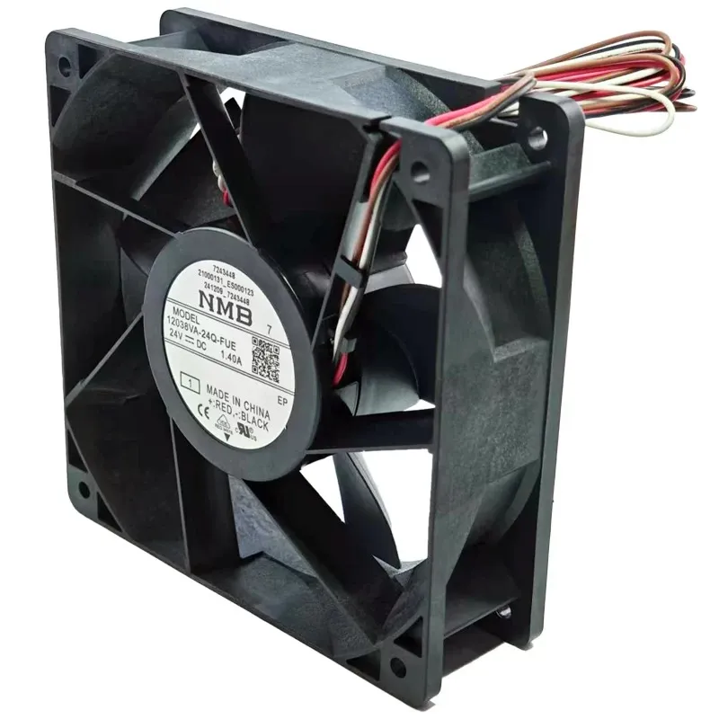 12038VA-24Q-FUE NMB DC24V 1.4A axial fan 12038VA-24Q-FUE NMB DC24V 1.4A axial fan