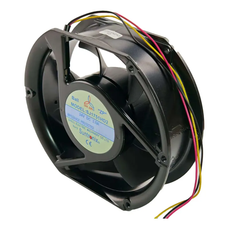 SJ1751HD2 SANJUN DC24V 2.5A axial fan SJ1751HD2 SANJUN DC24V 2.5A axial fan