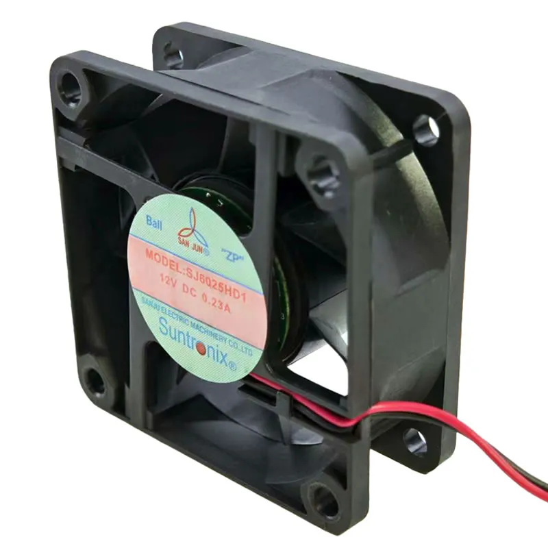 SJ6025HD1 SANJUN 12V DC Axial Fan SJ6025HD1 SANJUN 12V DC Axial Fan