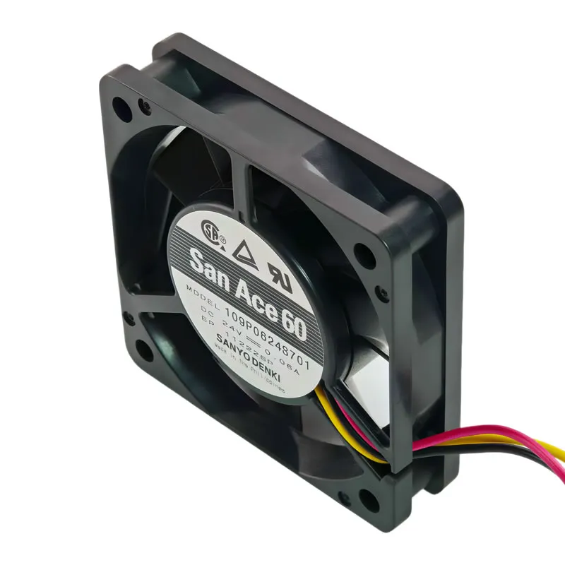 109P0624S701 Sanyo Denki 24V DC Axial Fan 109P0624S701 Sanyo Denki 24V DC Axial Fan