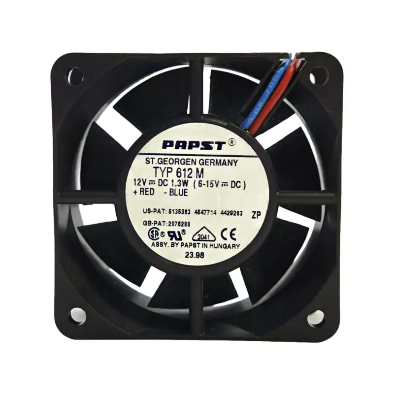 TYP612M ebmpapst 12V DC Axial Fan TYP612M ebmpapst 12V DC Axial Fan
