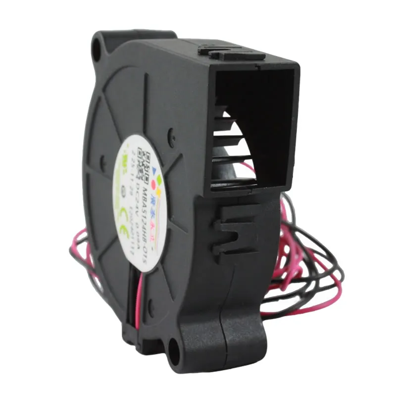 MBA5124HB-O15 Protechnic 24V 51x51x15mm DC Blower Fan MBA5124HB-O15 Protechnic 24V 51x51x15mm DC Blower Fan