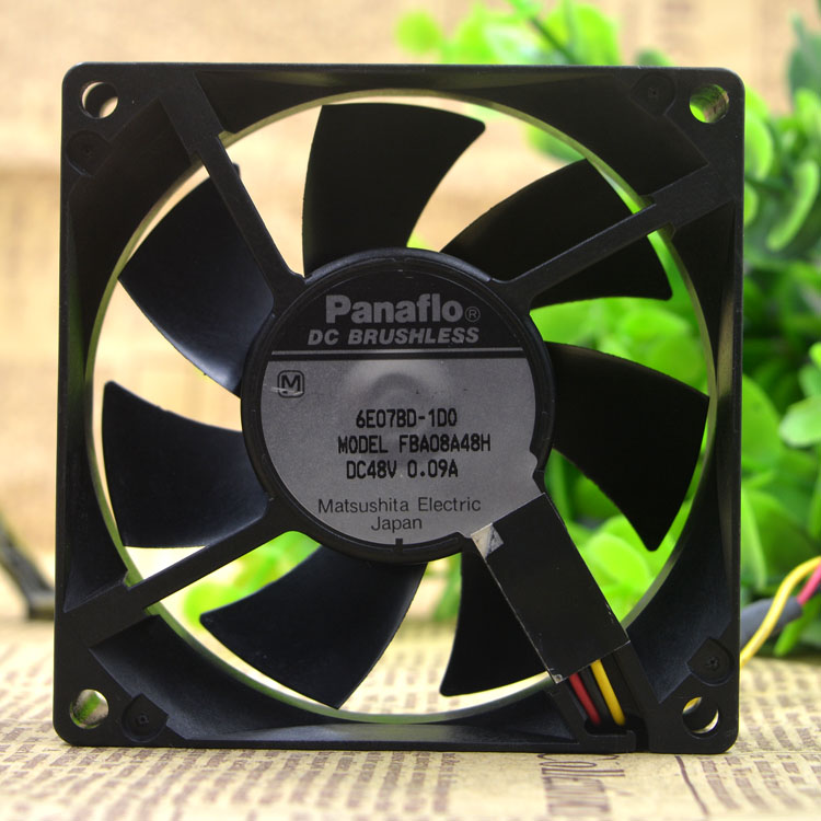 Panaflo FBA08A48H DC48V 0.09A DC BRUSHLESS 3-wire fan