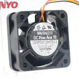 Sanyo 109P0412H7D11 40*40*15mm DC12V 0.13A TV set axial cooling fan