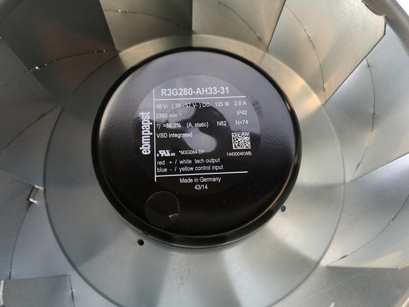 PAPST R3G280-AH33-31 M3G084-DF frequency converter blower cooling fan 700S/H DC 48V 135W 2.8A