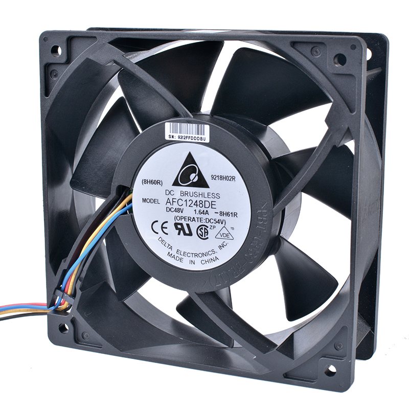 DELTA AFC1248DE 20x120x38mm 48V 1.64A 4wire double ball bearing cooling fan