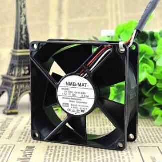 NMB 3112KL-04W-B69 80*80*32MM 12V 0.58A 3lines server dual ball chassis fan