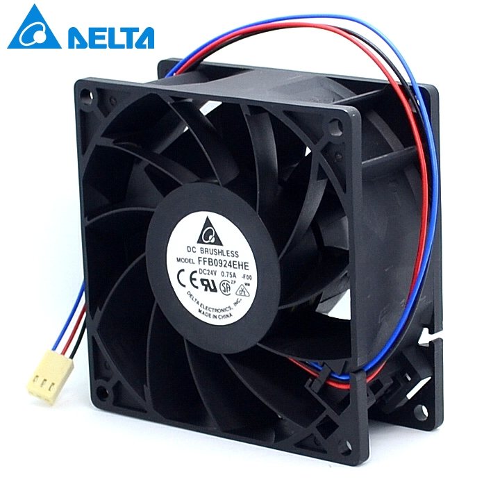 Delta FFB0924EHE-ROO 24V 0.75A 18W inverter cooling fan