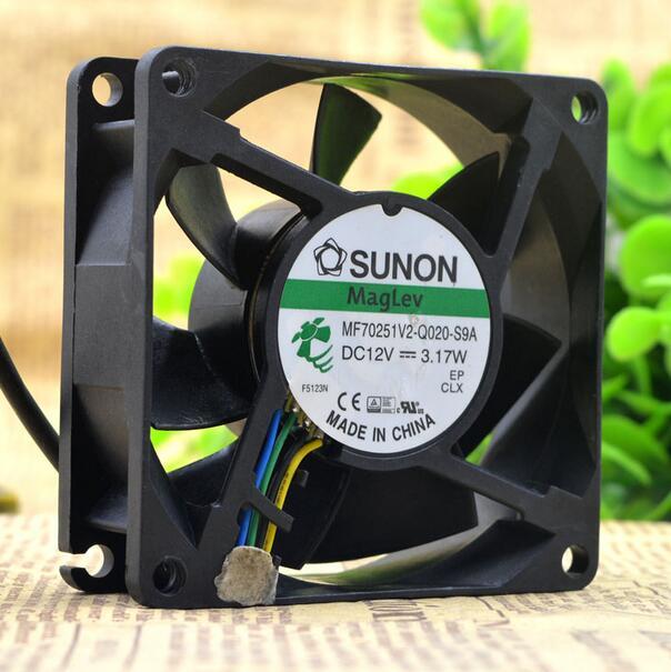 SUNON MF70251V2-Q0-S9A DC12V 3.17W 4-wire Chassis Cooling Fan