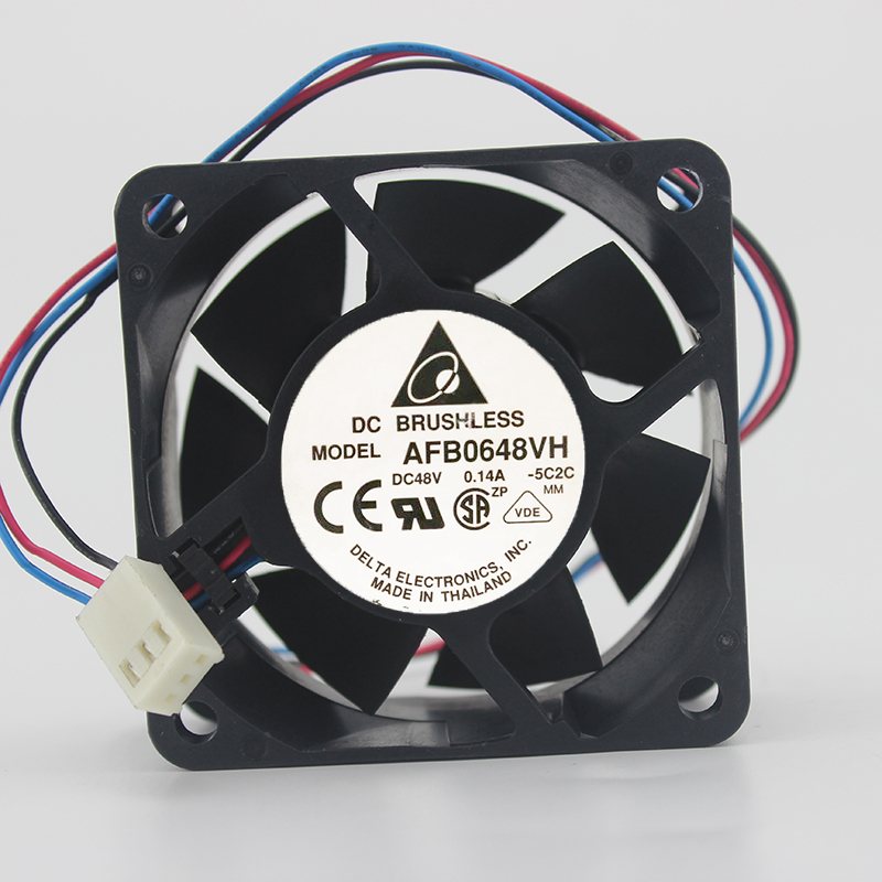 delta AFB0648VH 48V 0.14A 2-wire cooling fan