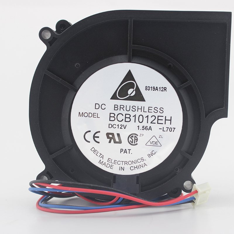 Delta BCB1012EH DC12V 1.56A double ball cooling fan