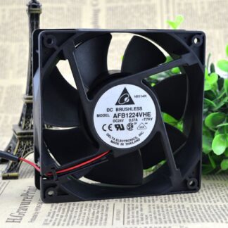 Delta AFB1224VHE 24V 0.57A 12cm120*120*38 2wire converter cooling fan