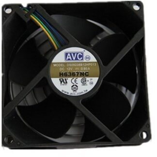 AVC DS09238B12HP-013  4PIN temperature controlled speed chassis fan