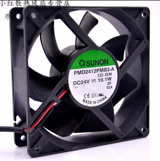 SUNON PMD2412PMB3-A 24V 10.1W 12CM 2 line inverter cooling fan