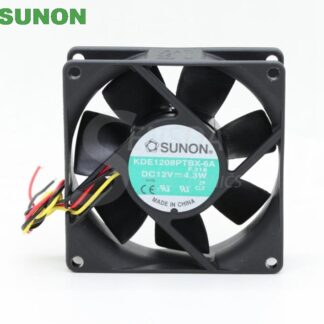 Sunon KDE1208PTBX-6A 80mm DC12V 4.3W server inverter axial cooling fan