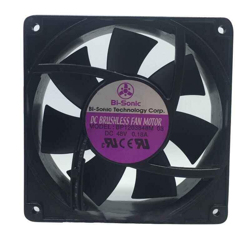 Bi-sonic BP1203848M-03 DC48V axial flow cooling fan