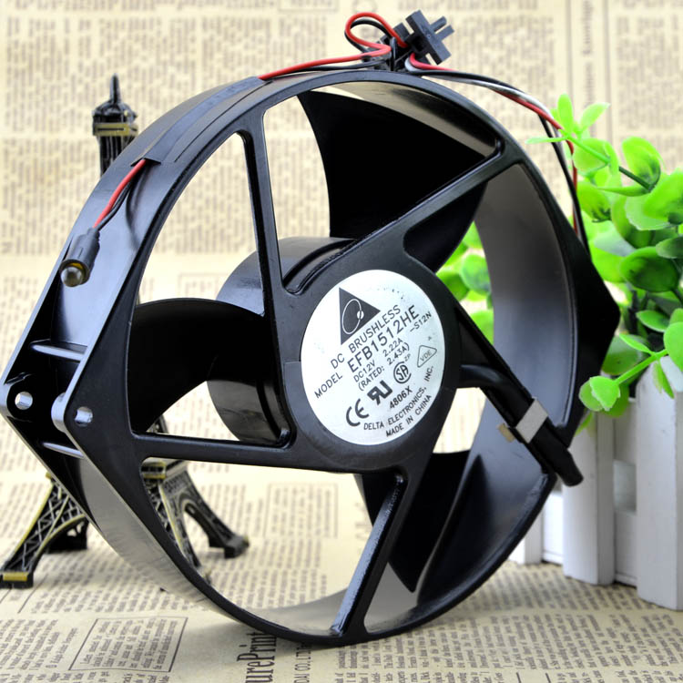 Delta EFB1512HEB 17238 170*150*38 12V DC BRUSHLESS cooling fan